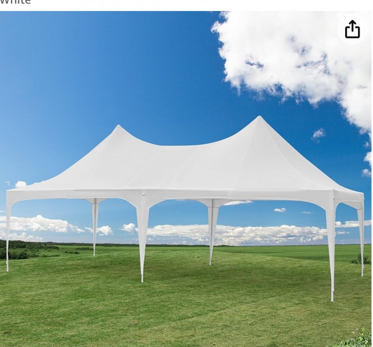 White Party Tent 26X13